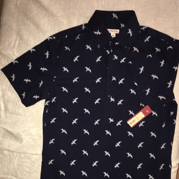 Merona Other - New Men’s Button up Navy Blue Shirt